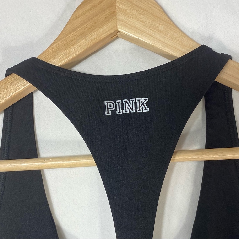 PINK Victoria's Secret Black Strappy Sports Bra - Picture 3 of 6